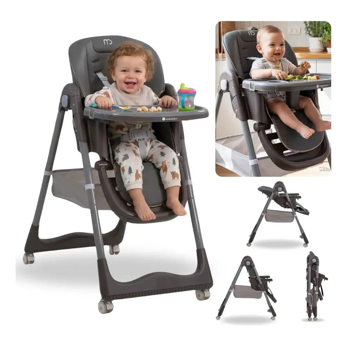 Стульчик для кормления Mega Baby Roma 3